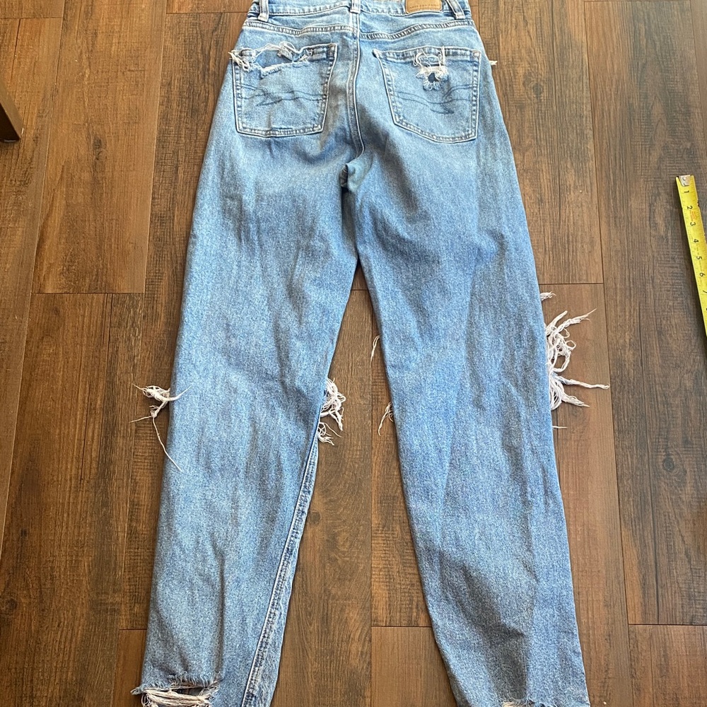 American Eagle Outfitters Light Blue Denim - Picture 5 of 10